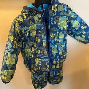 Toddler Reversible Snow Suit